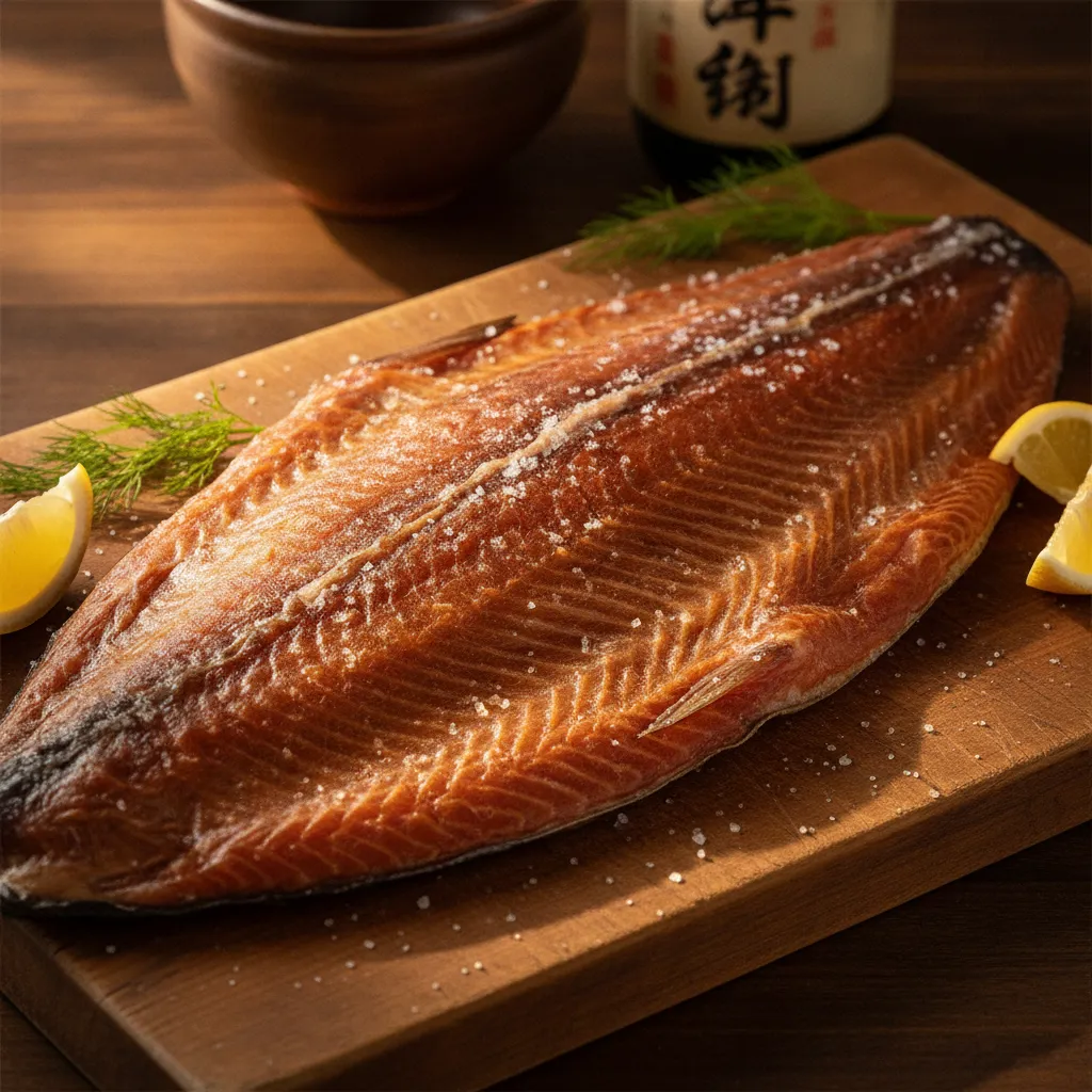 Nanbu Hanamagari Shiobiki Salmon